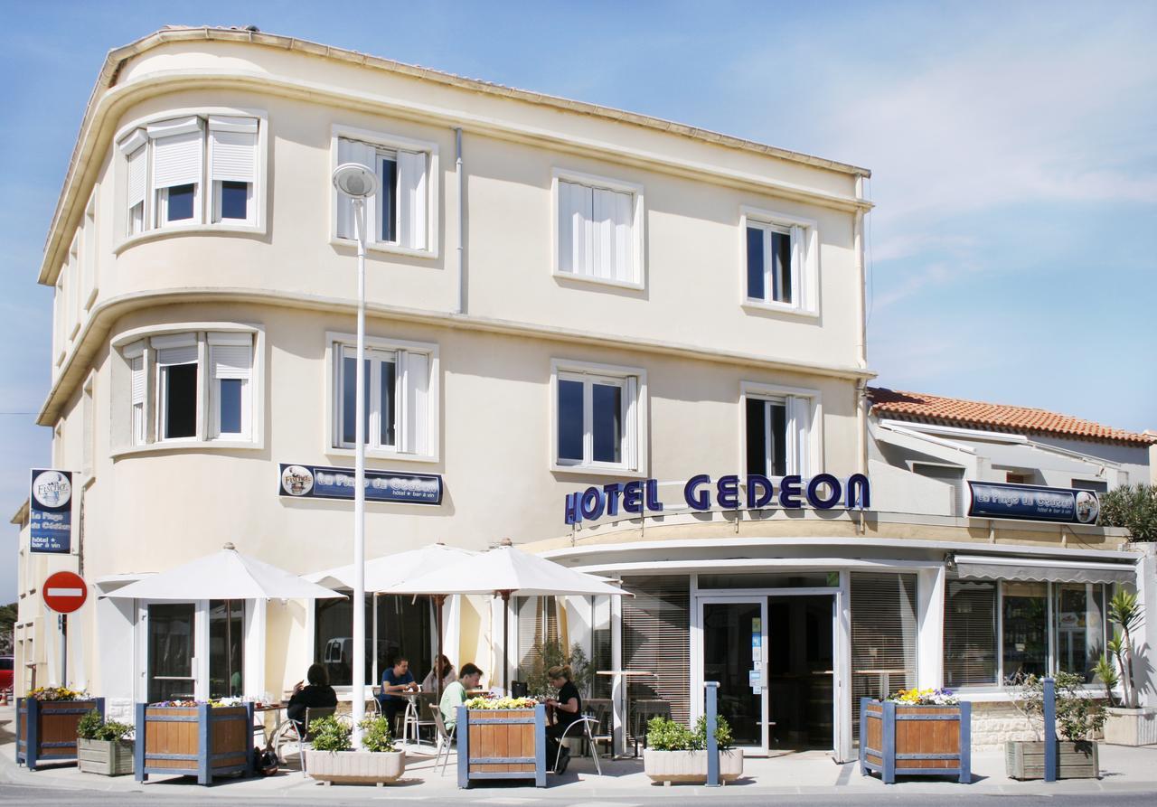 Hotel Restaurant Gedeon Carnon-Plage Exterior foto